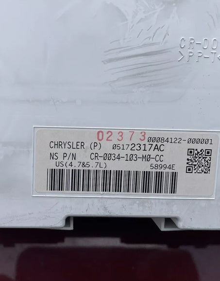 Marcadores cluster para Jeep Grand cherokee 2007 5.7