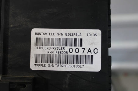Caja de fusibles para dodge caliber patriot  2007 2008  2.4